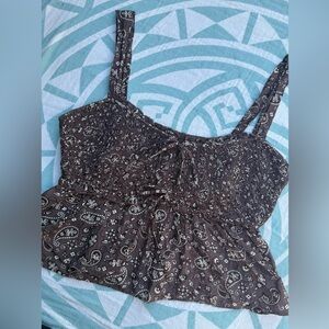 American Eagle - Paisley Tank Top